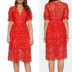 Bardot Ricko Lace Dress Grenadine